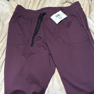 Zyia plum unwind joggers XXL NWT